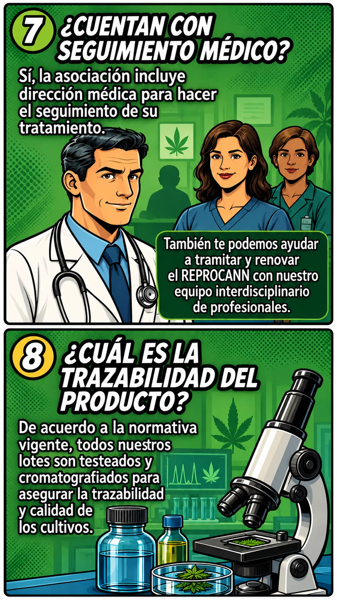 Seguimiento médico y trazabilidad del cannabis medicinal